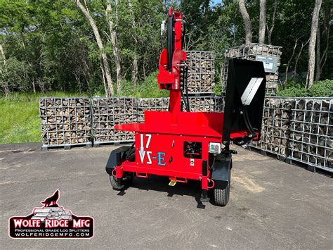 wolfe ridge skid steer log splitter|wolf ridge 35 high output.